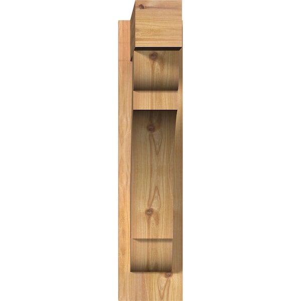Olympic Block Smooth Outlooker, Western Red Cedar, 5 1/2W X 20D X 24H
